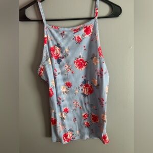 Floral Print Women's Top
